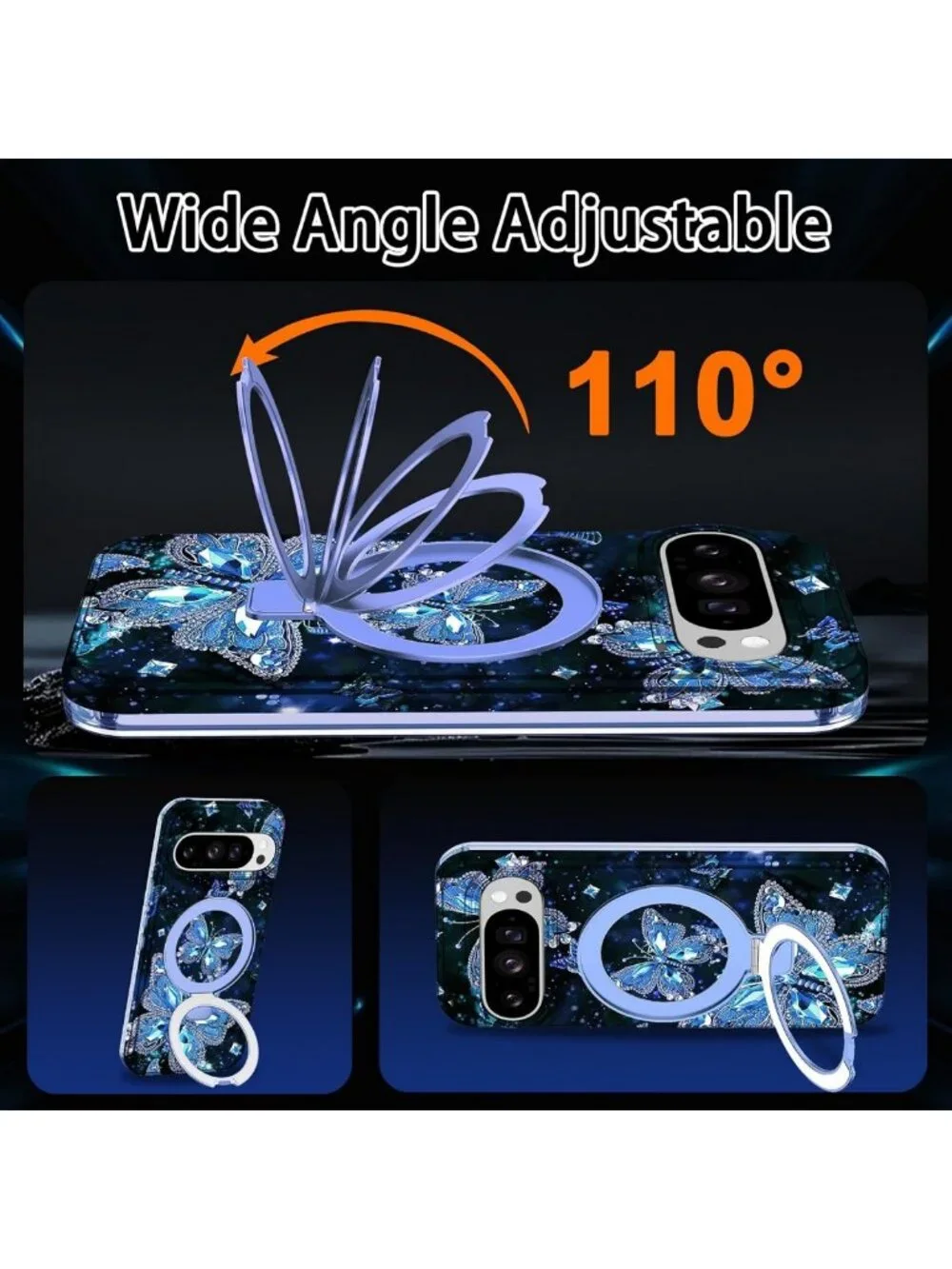 Glow in the Dark Magnetic Slim Case for Google Pixel 10/10 Pro - Shockproof